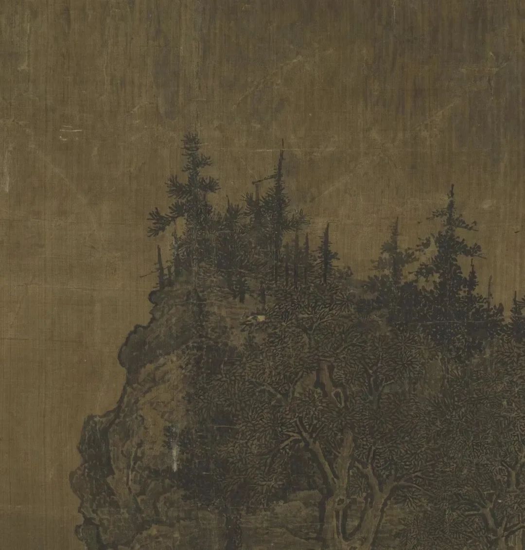 范寬山水畫《溪山行旅圖》