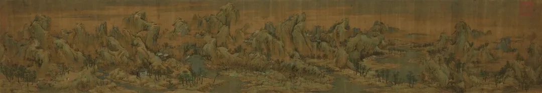 趙伯駒《江山秋色圖》 趙伯駒《江山秋色圖》