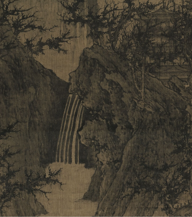 李成《晴巒蕭寺圖》