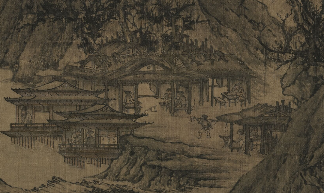 李成《晴巒蕭寺圖》