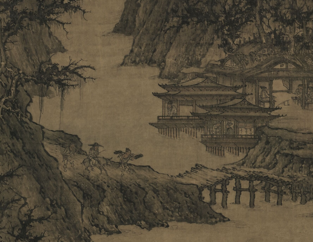 李成《晴巒蕭寺圖》