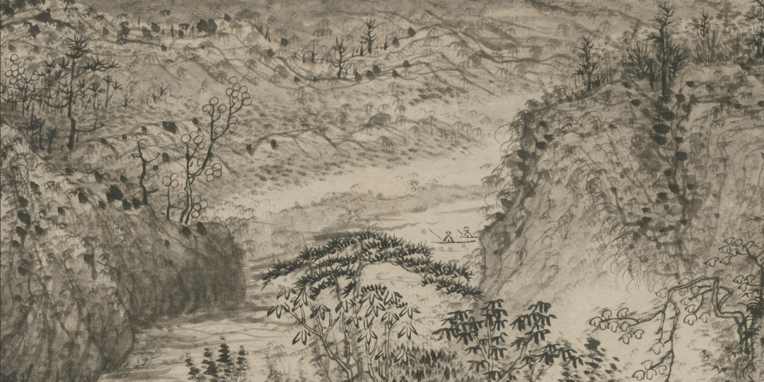 石濤《搜盡奇峰打草稿》