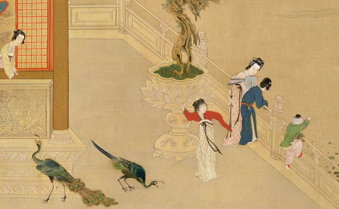 仇英《漢宮春曉圖》