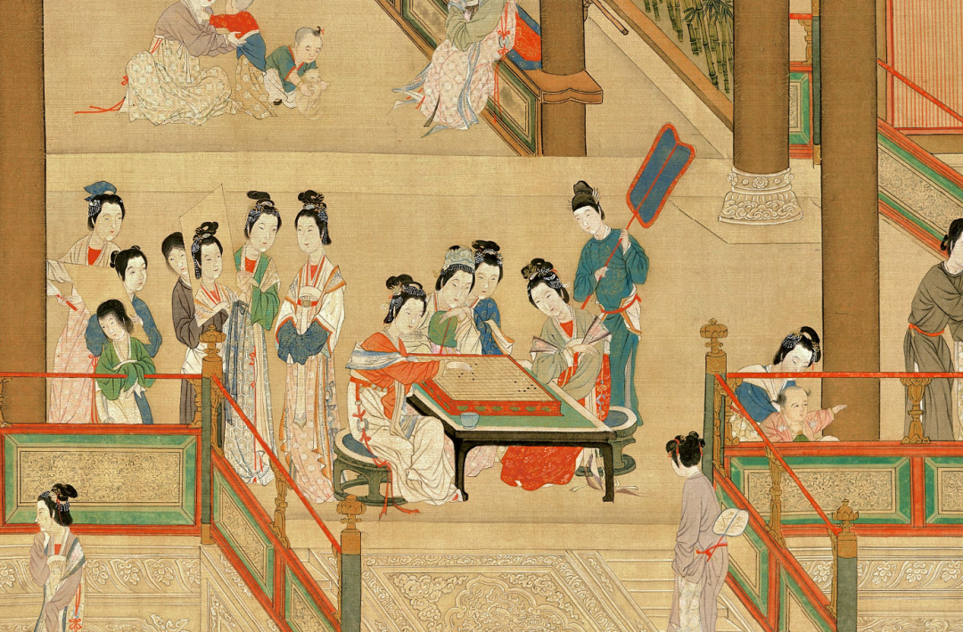 仇英《漢宮春曉圖》