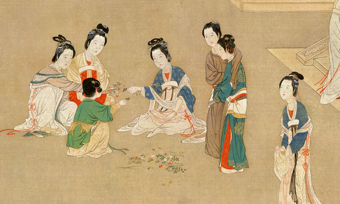 仇英《漢宮春曉圖》