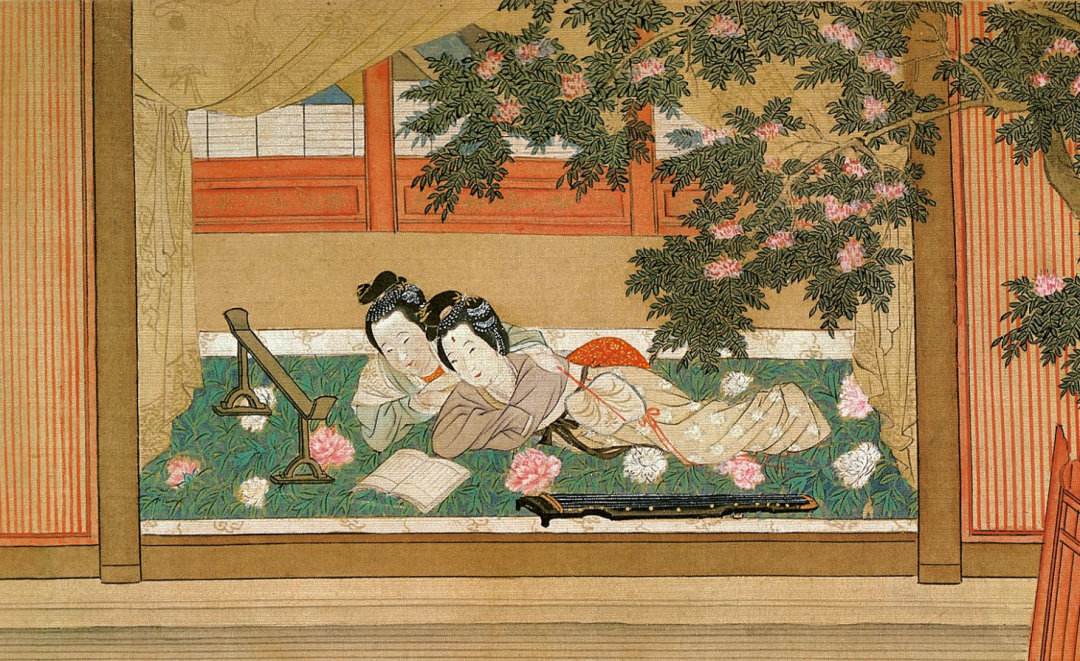 仇英《漢宮春曉圖》