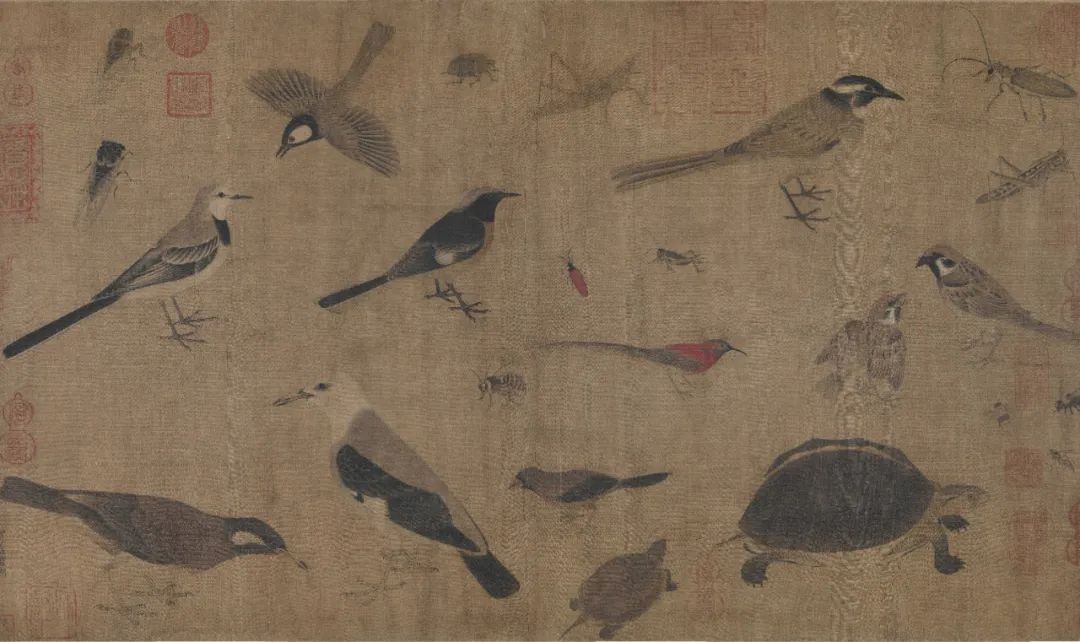 黃荃《寫生珍禽圖》