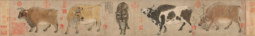 韓滉《五牛圖》