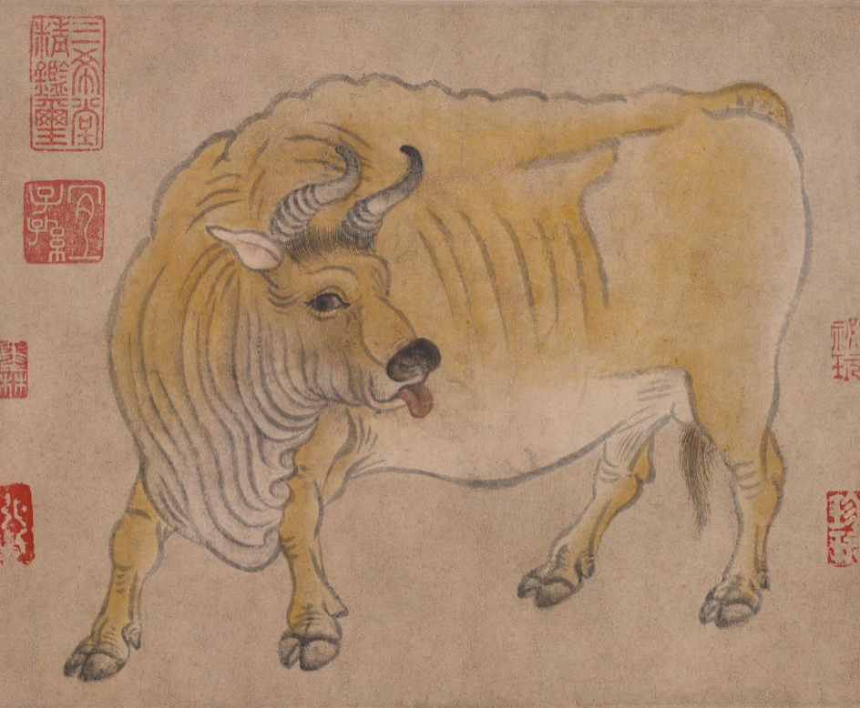 韓滉《五牛圖》