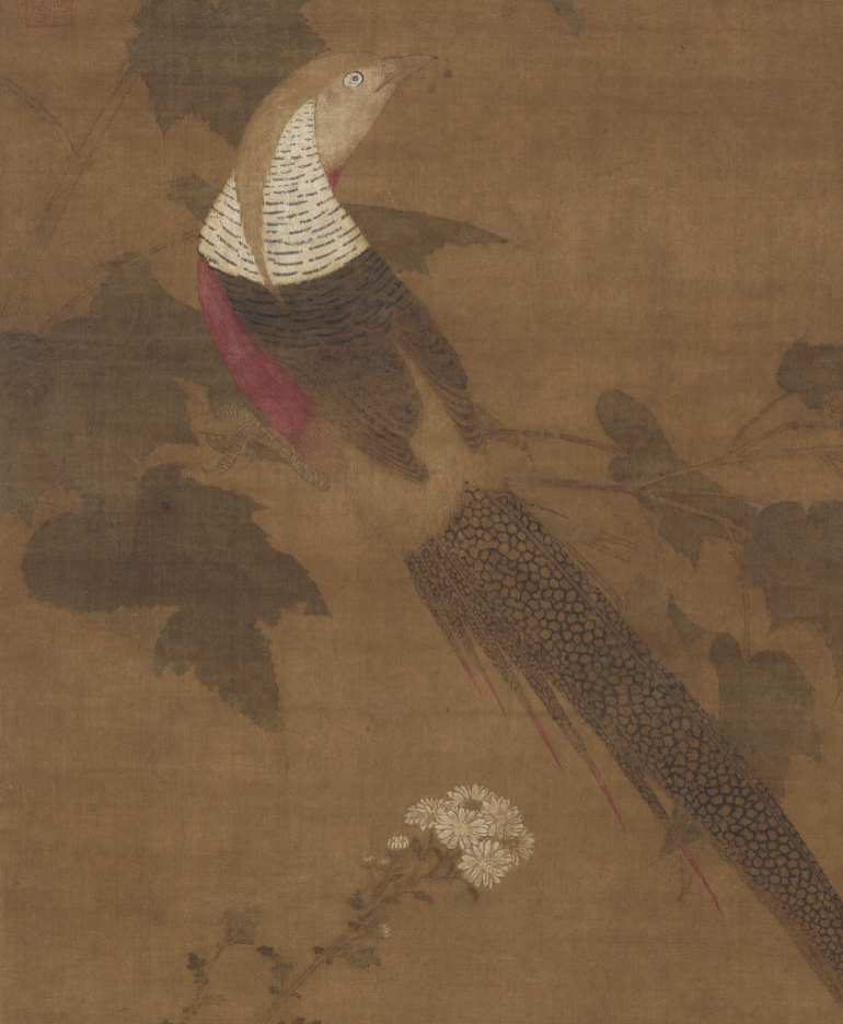 趙佶《芙蓉錦雞圖》