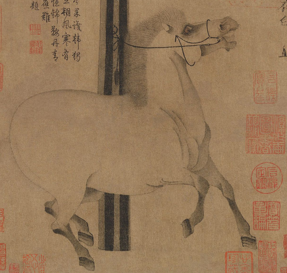 韓幹《照夜白圖》