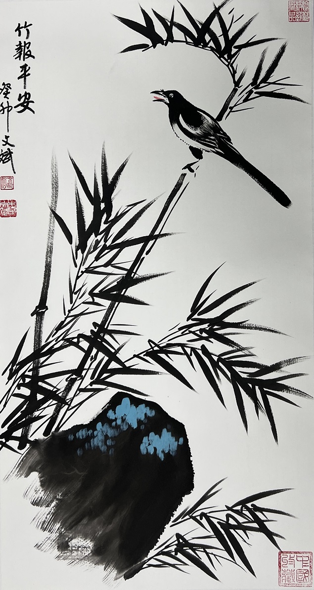 著名畫家李文斌山水畫近作欣賞