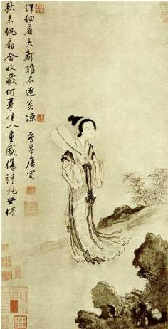 明代唐寅《桐陰清夢(mèng)圖》欣賞