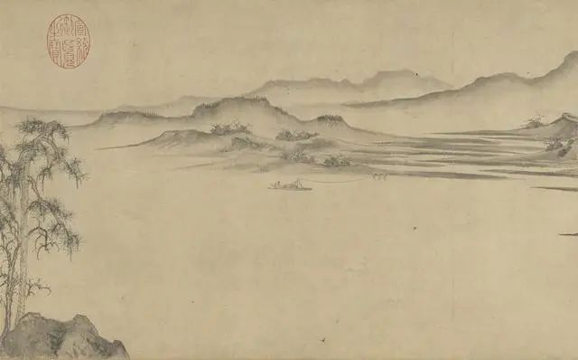 趙孟頫《重江疊嶂圖》欣賞