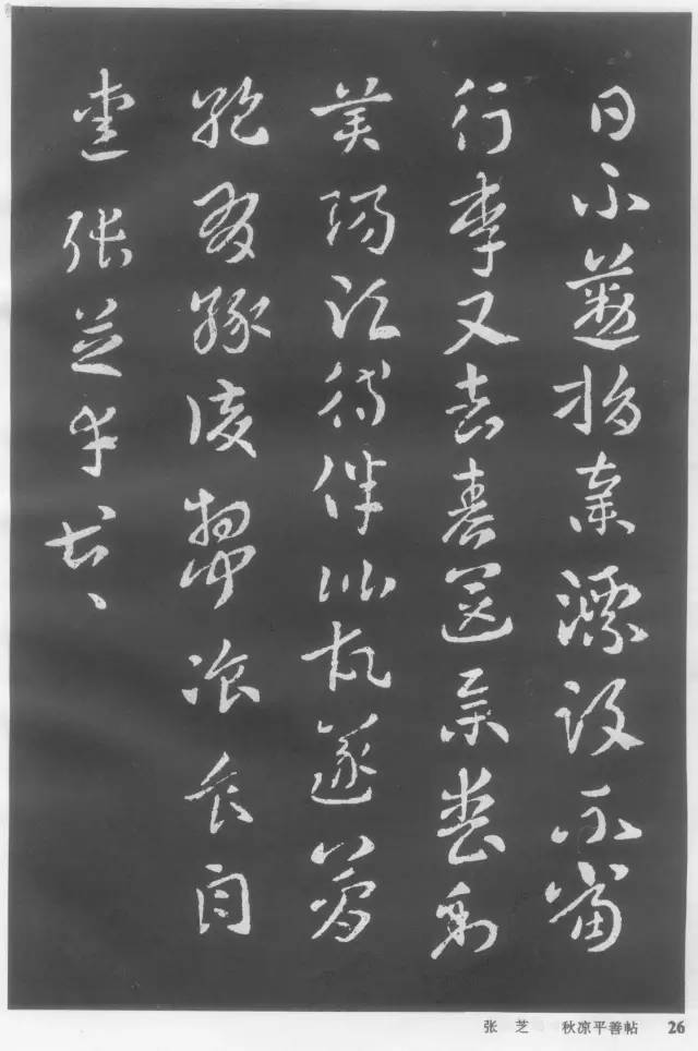 草圣張芝書法《秋涼平善帖》欣賞