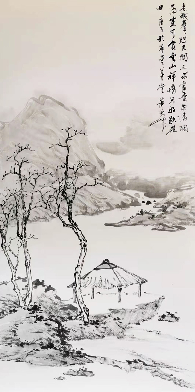 當代書法家蕭然書法作品欣賞