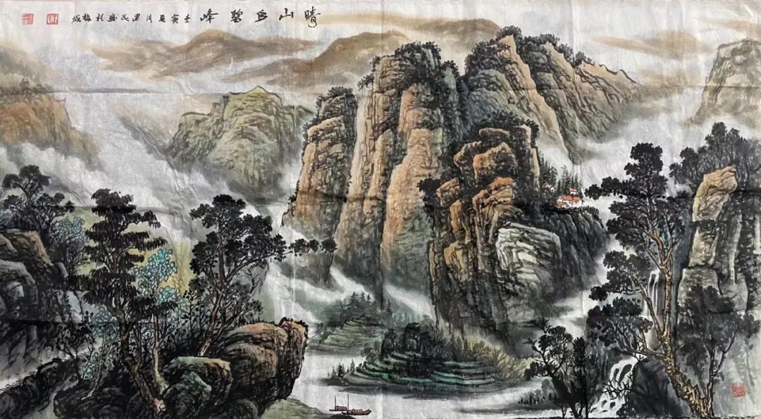 畫家王建民作品精選