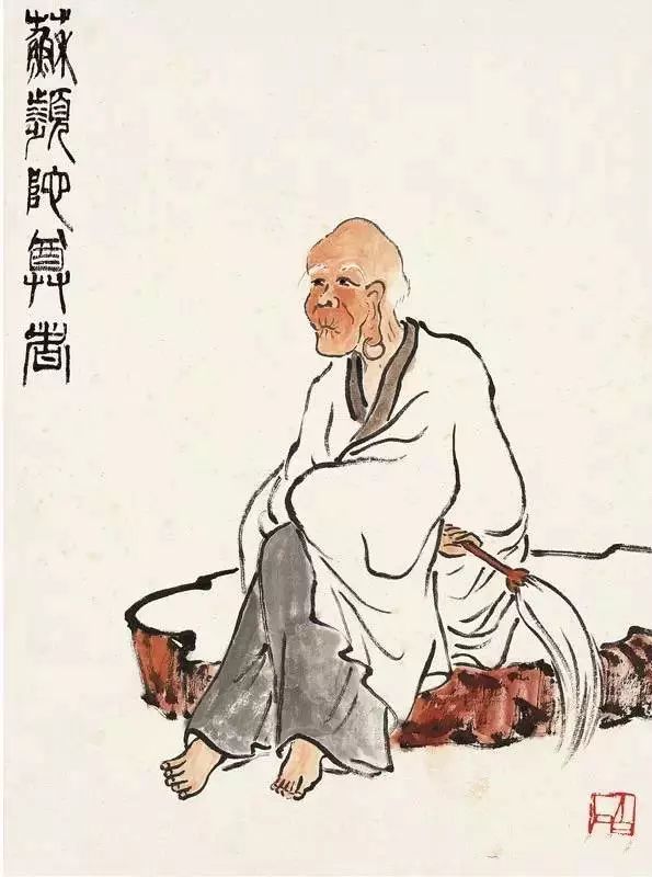 齊白石【十八尊者造像圖冊】