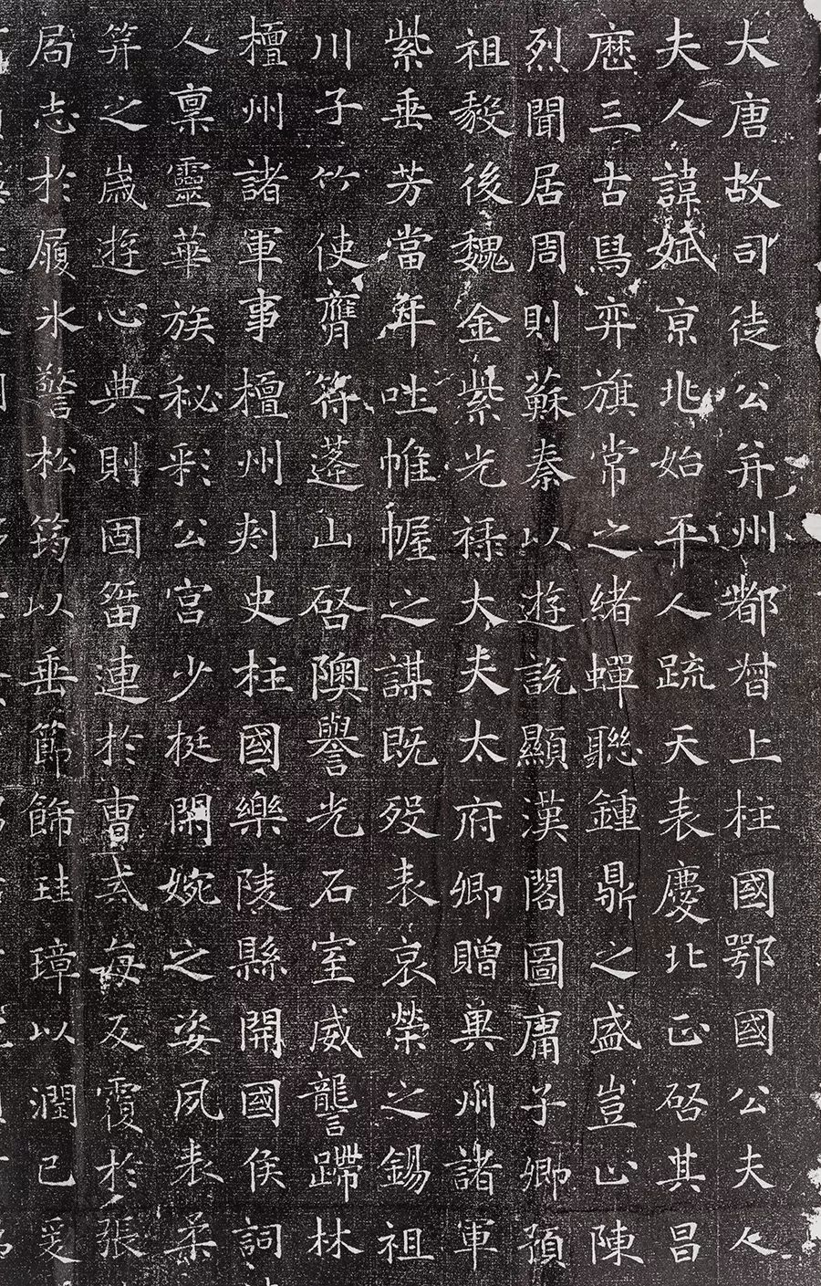 唐墓志《鄂國(guó)公夫人蘇氏墓志銘》作品欣賞