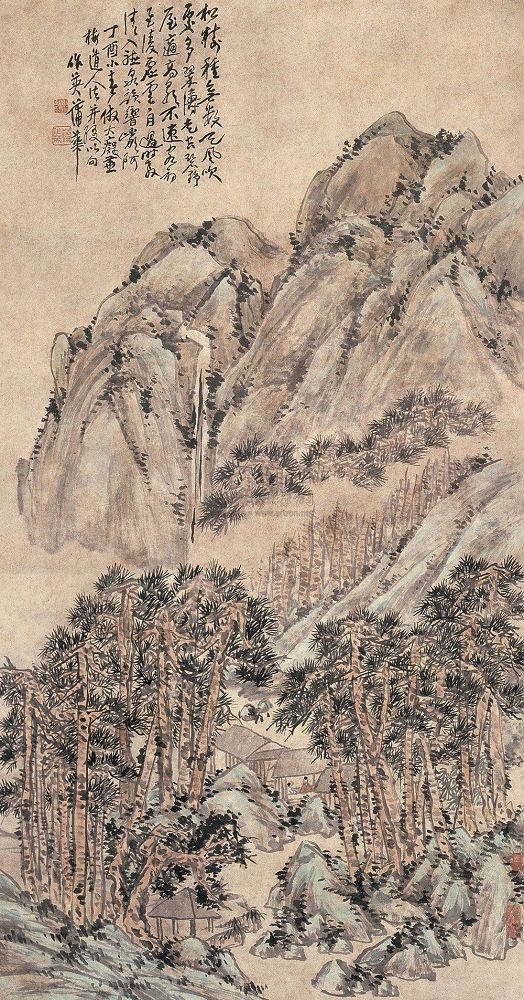 一世清貧晚清書畫大師蒲華作品欣賞