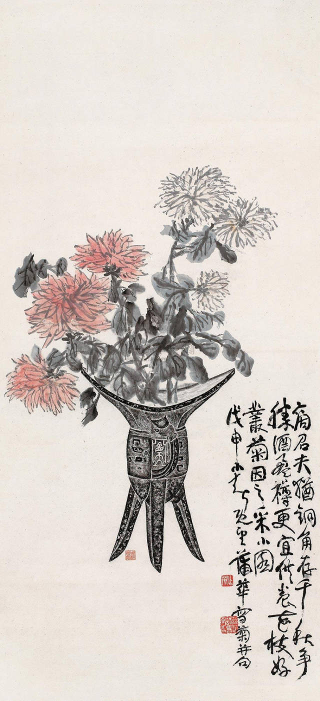 一世清貧晚清書畫大師蒲華作品欣賞