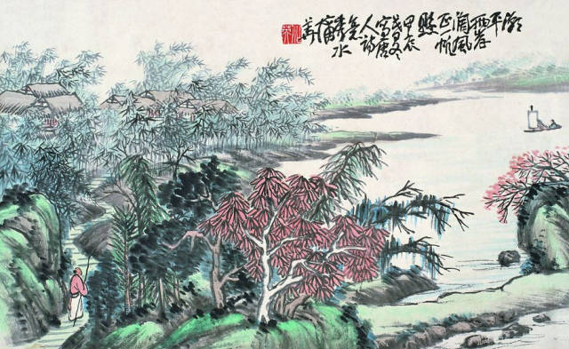一世清貧晚清書畫大師蒲華作品欣賞