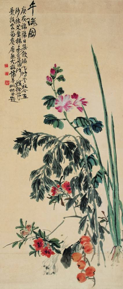 一世清貧晚清書畫大師蒲華作品欣賞
