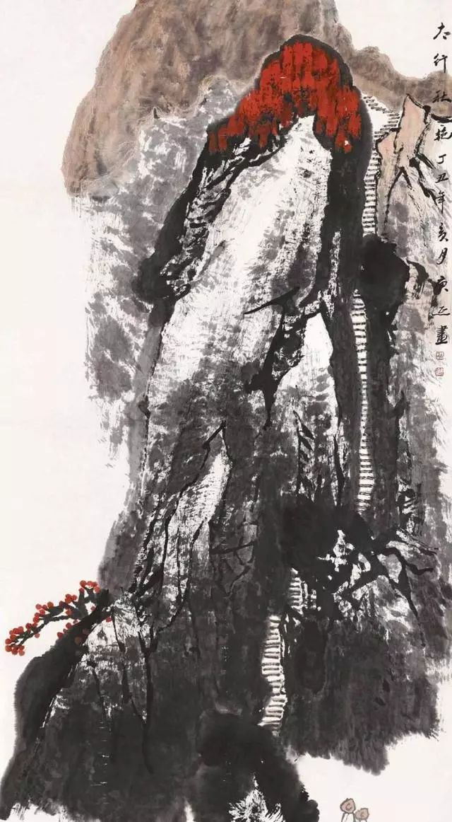 當代著名山水畫家白庚延山水作品欣賞