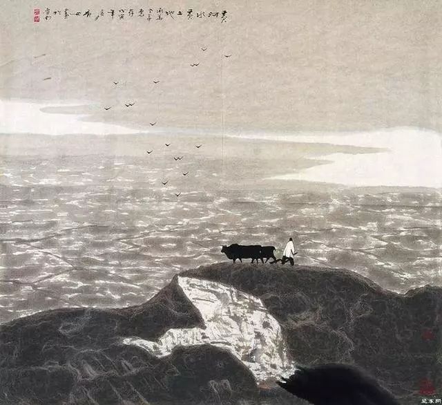 當代著名山水畫家白庚延山水作品欣賞