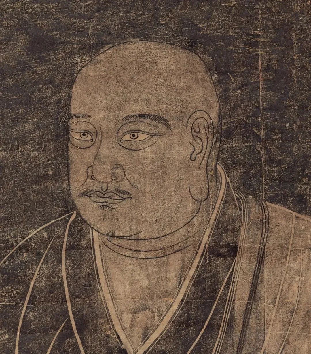 南宋整紙拓本《禪宗祖師頂相圖》