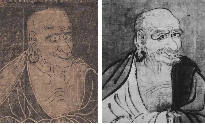 南宋整紙拓本《禪宗祖師頂相圖》