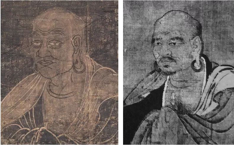 南宋整紙拓本《禪宗祖師頂相圖》