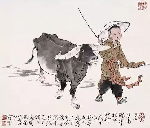 范曾大師畫十二生肖作品欣賞