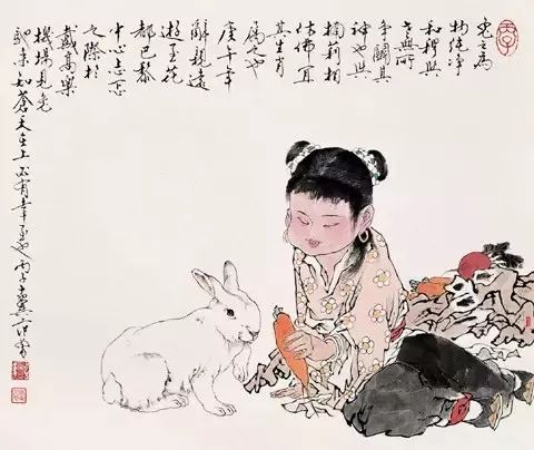 范曾大師畫十二生肖作品欣賞