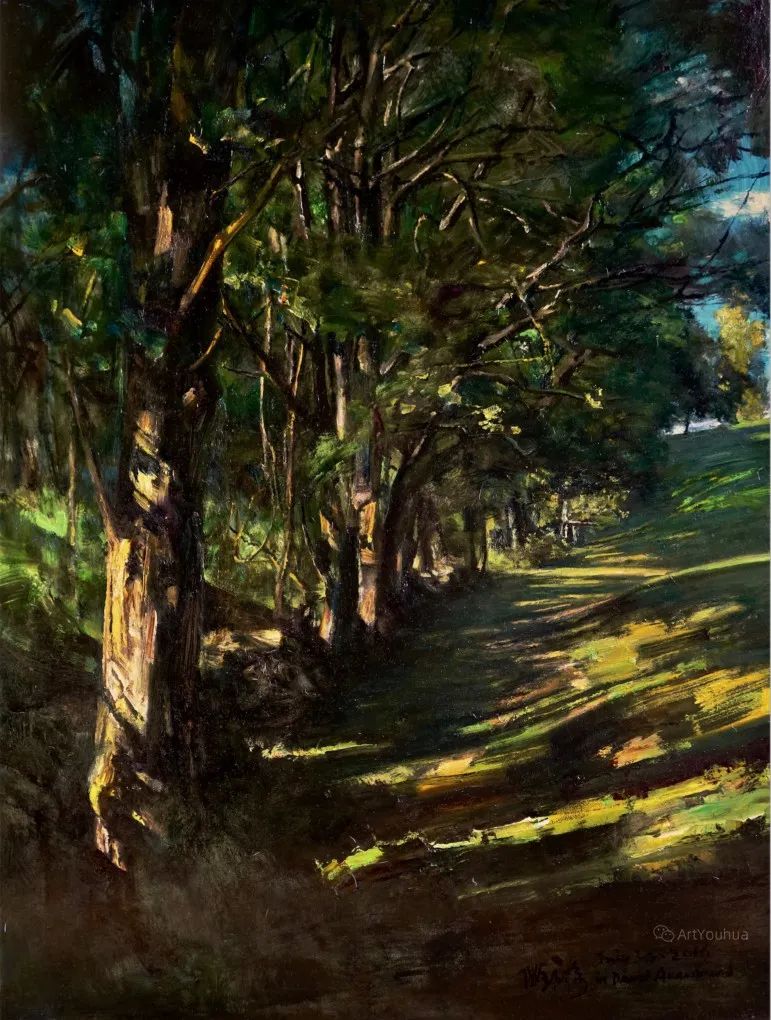 油畫家王玉琦風景油畫作品欣賞