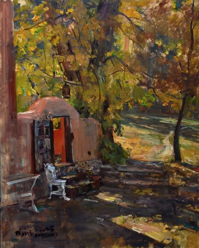 油畫家王玉琦風景油畫作品欣賞