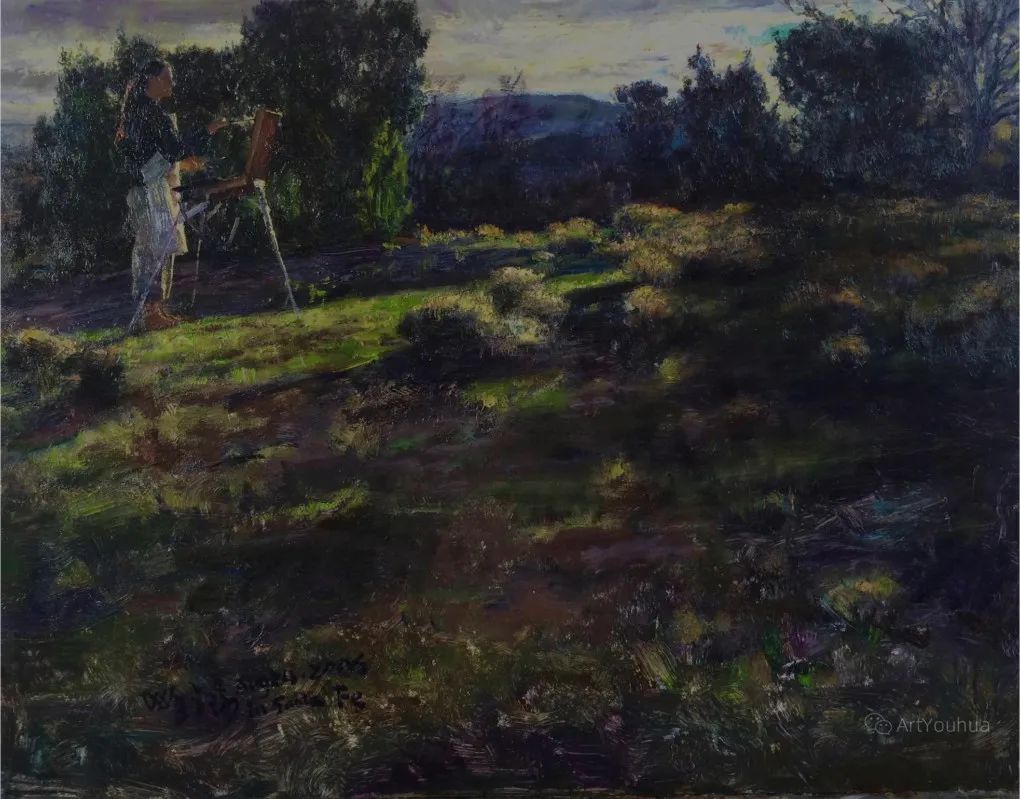 油畫家王玉琦風景油畫作品欣賞