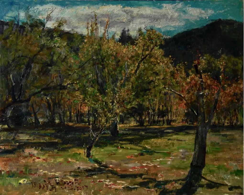 油畫家王玉琦風景油畫作品欣賞
