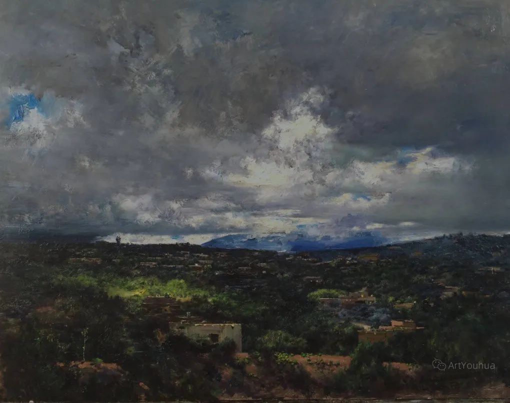 油畫家王玉琦風景油畫作品欣賞