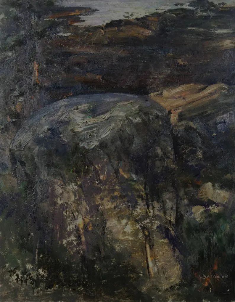 油畫家王玉琦風景油畫作品欣賞