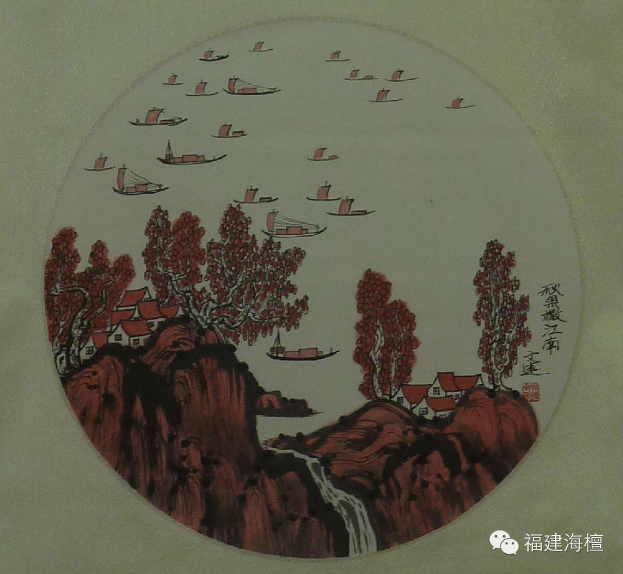 中國當代著名畫家李文連作品欣賞