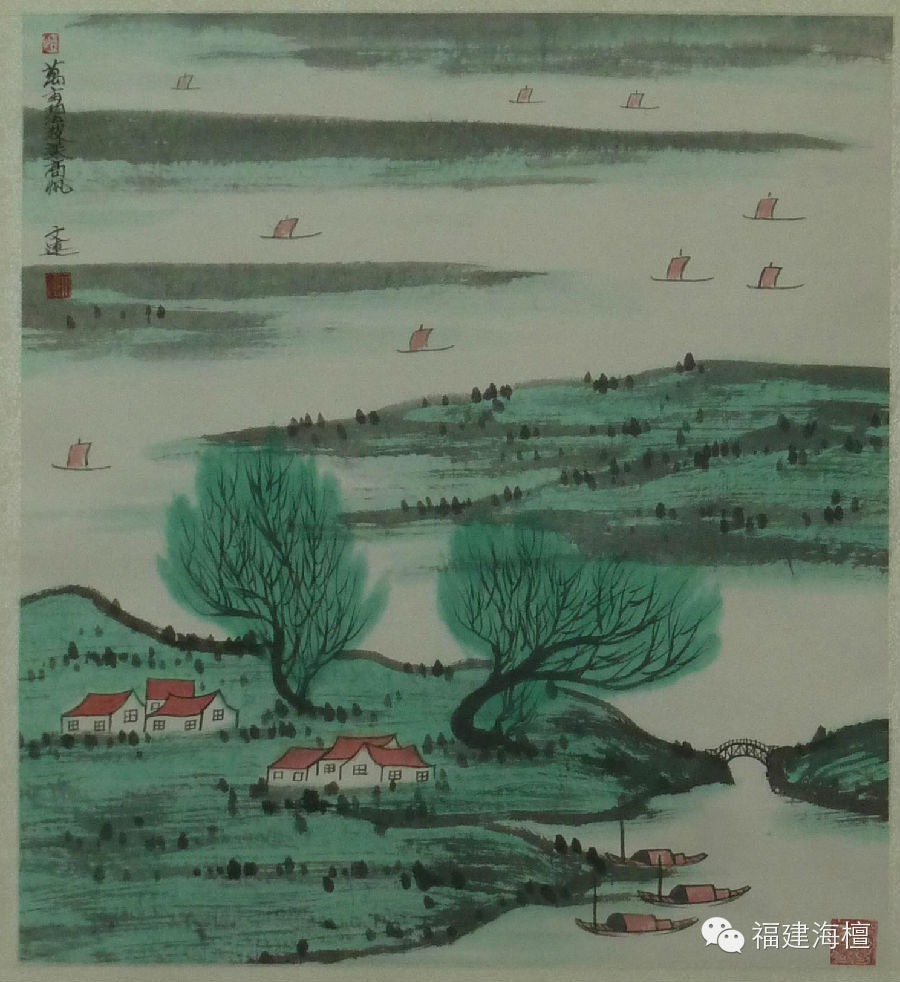 中國當代著名畫家李文連作品欣賞